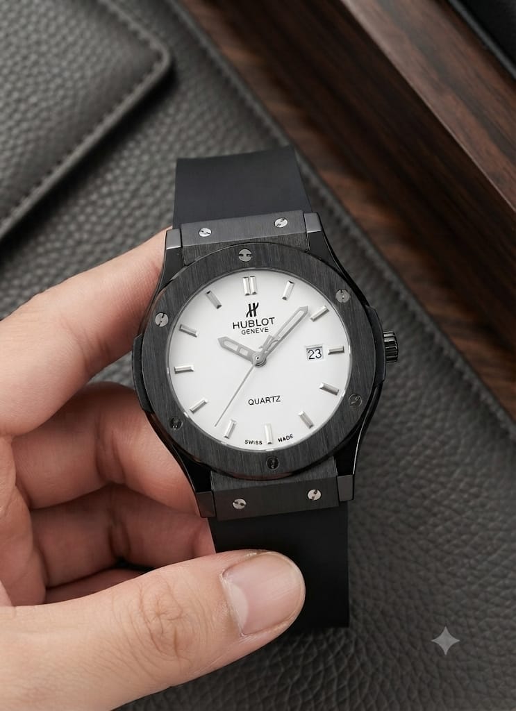 HUBLOT Gents Watch - White Dial